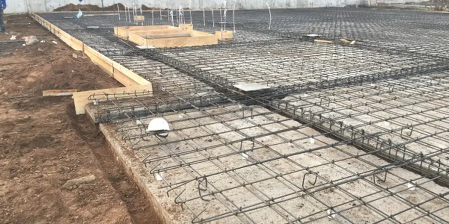 Illustrative image of Raft/mat foundation design in Drummondville